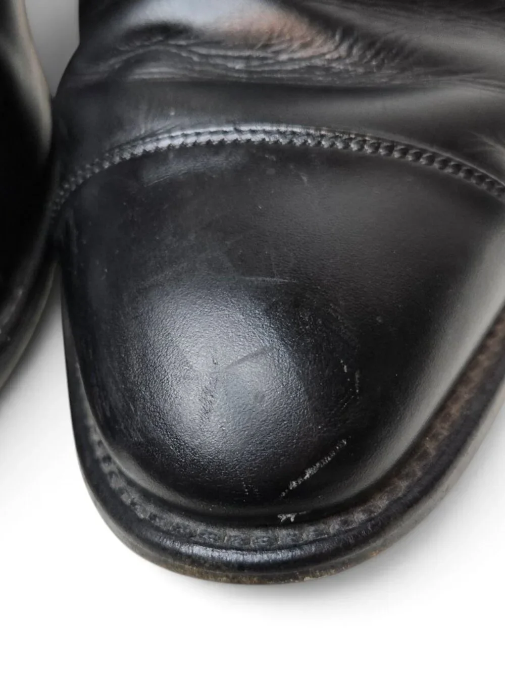 Allen Edmonds Park Avenue Dress Shoes Cap Toe Black Leather Office Dressy 10